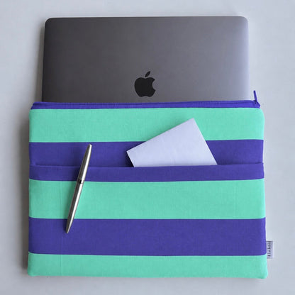 Laptoptasche & Tablethülle – blue/mint