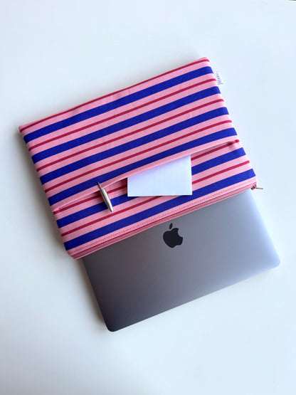 Laptoptasche & Tablethülle – pink/blue/berry