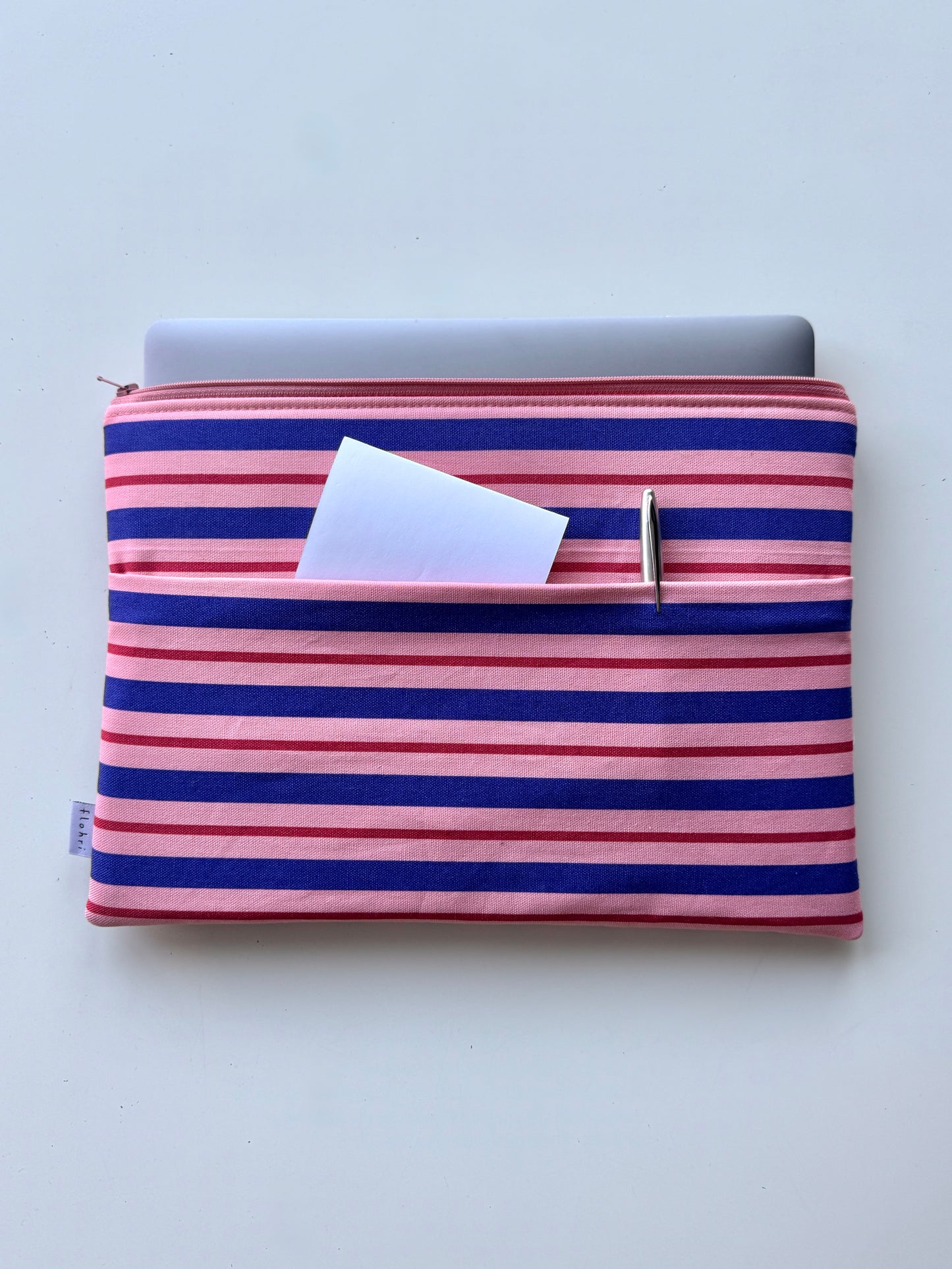 Laptoptasche & Tablethülle – pink/blue/berry