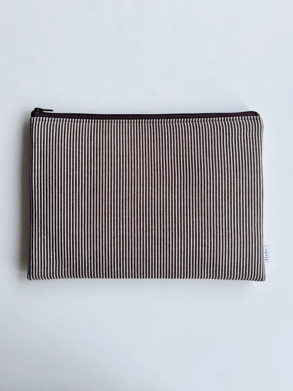 Laptoptasche & Tablethülle – choco stripes