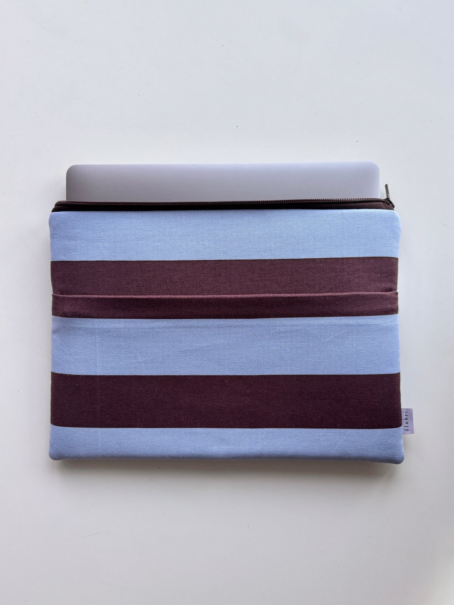 Laptoptasche & Tablethülle – sky/purple