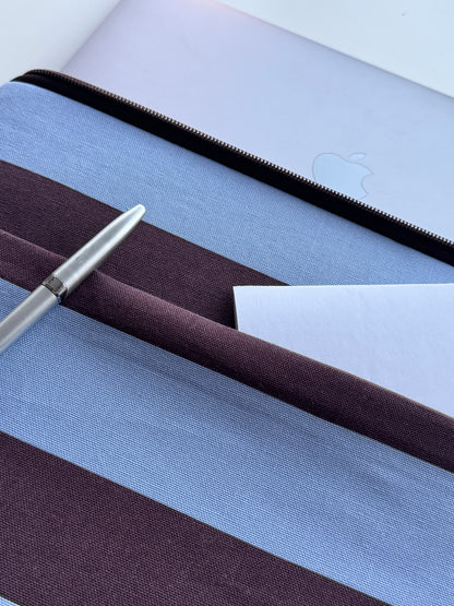 Laptoptasche & Tablethülle – sky/purple
