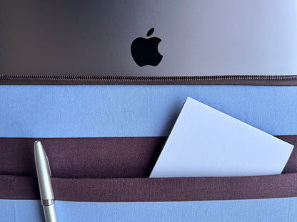 Laptoptasche & Tablethülle – sky/purple