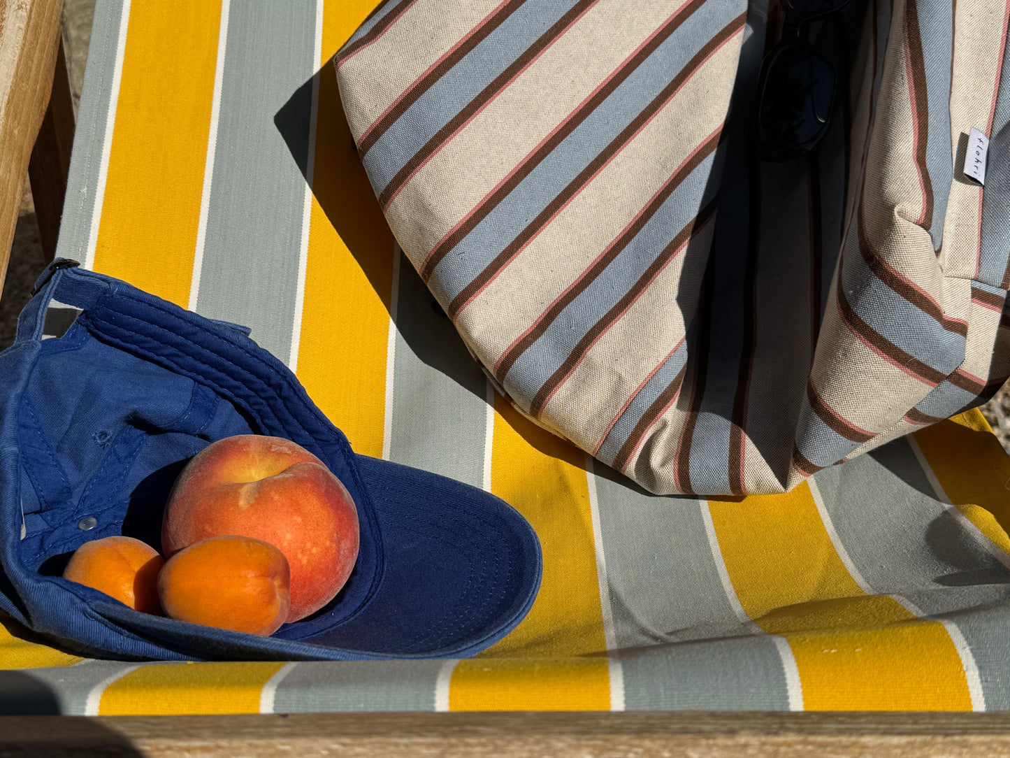 Hobo Bag & Strandtasche - summer stripes