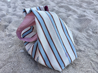 Hobo Bag & Strandtasche - summer stripes