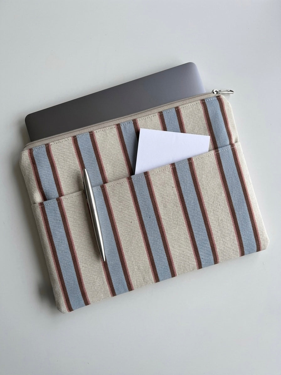 Laptoptasche & Tablethülle – summer stripes