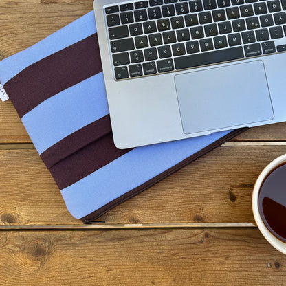 Laptoptasche & Tablethülle – sky/purple