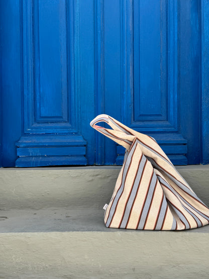 Hobo Bag & Strandtasche - summer stripes