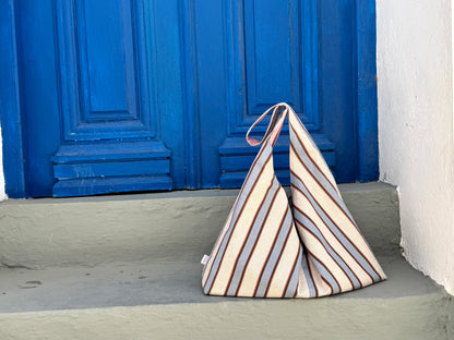 Hobo Bag & Strandtasche - summer stripes
