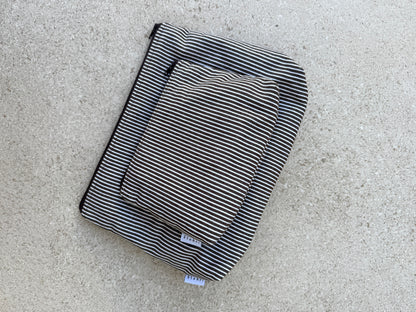 Kosmetiktasche – choco stripes
