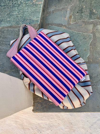 Laptoptasche & Tablethülle – pink/blue/berry