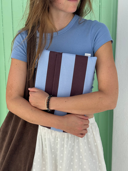 Laptoptasche & Tablethülle – sky/purple