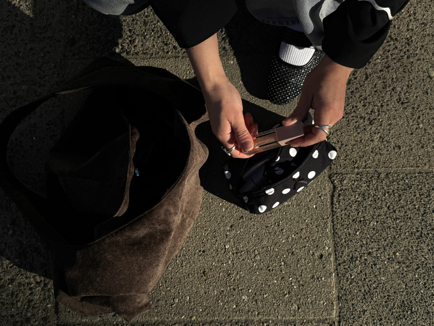 Polkadot Makeup-Tasche