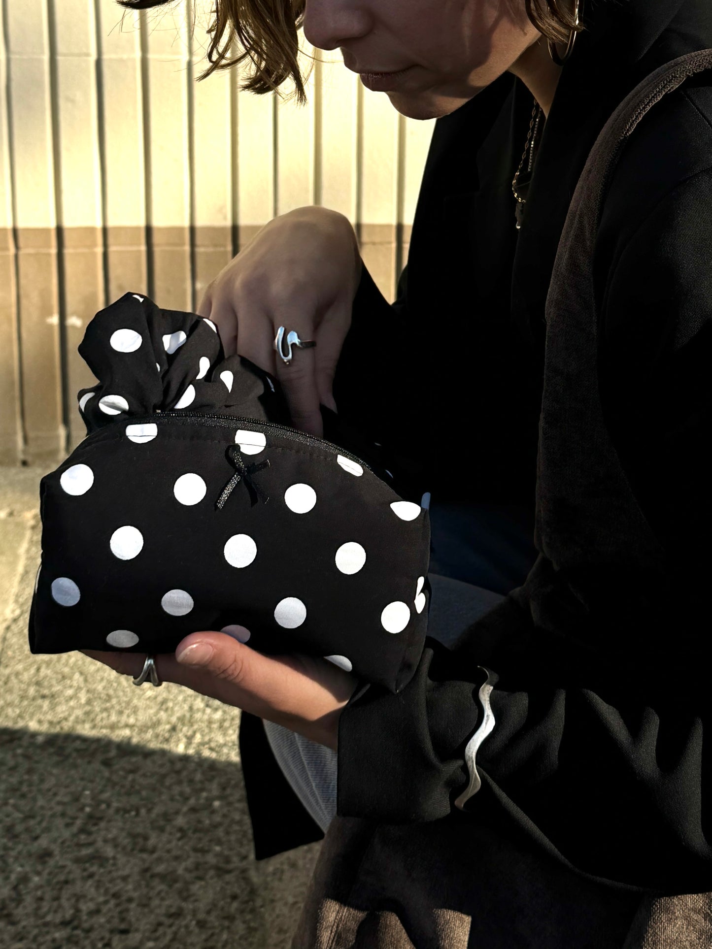 Polkadot Makeup-Tasche