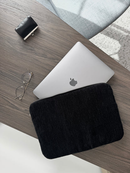 Premium Laptoptasche & Tablet-Hülle - Schwarz