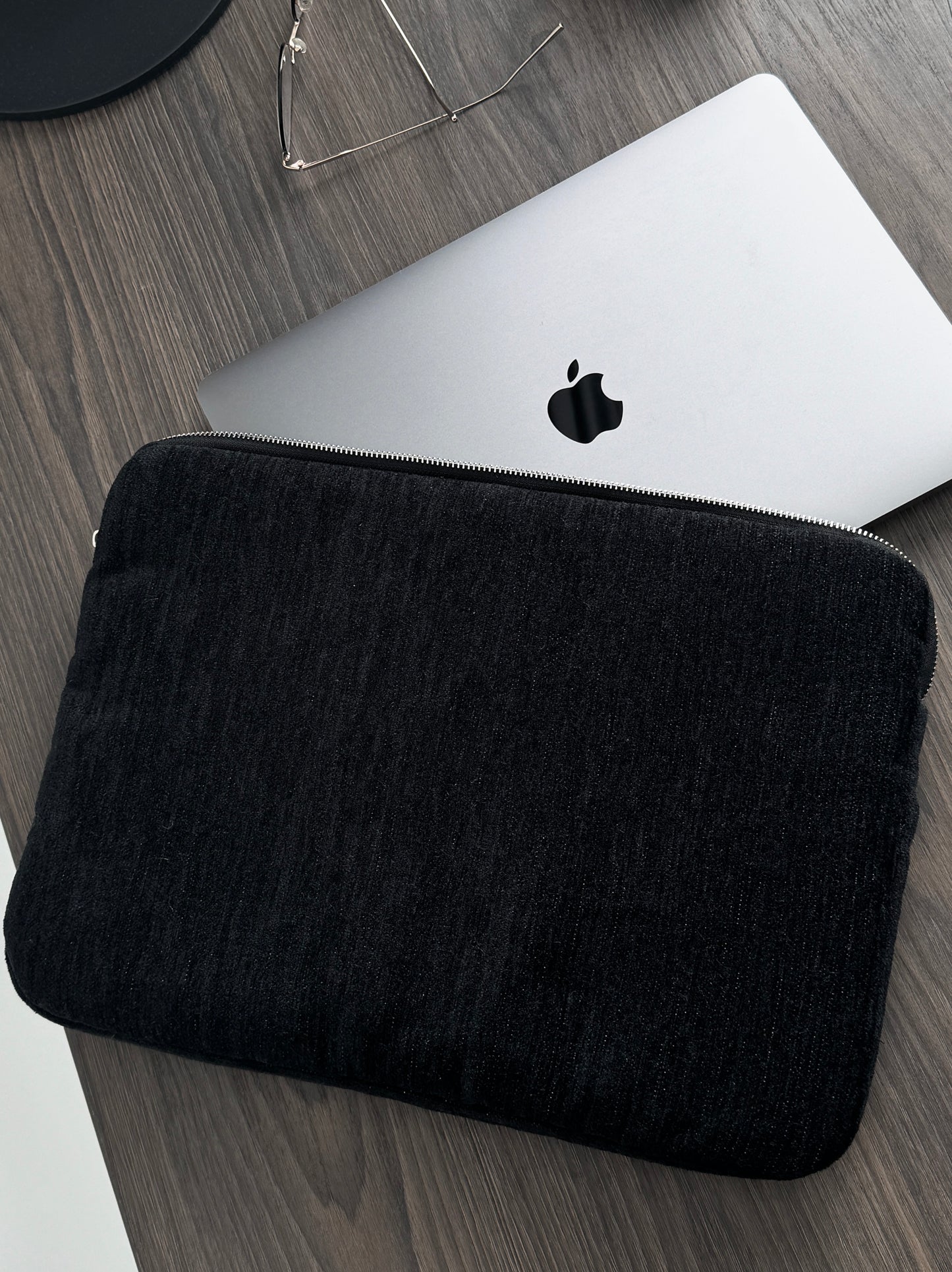 Premium Laptoptasche & Tablet-Hülle - Schwarz