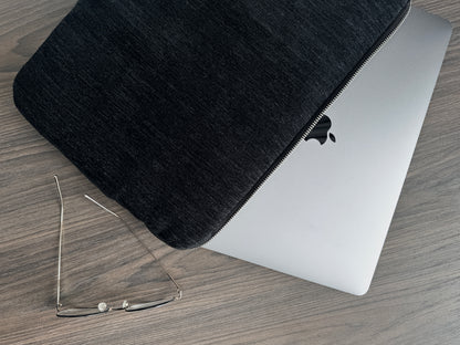 Premium Laptoptasche & Tablet-Hülle - Schwarz