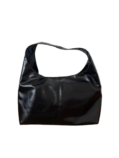 Hobo Bag – black Vegan Leather