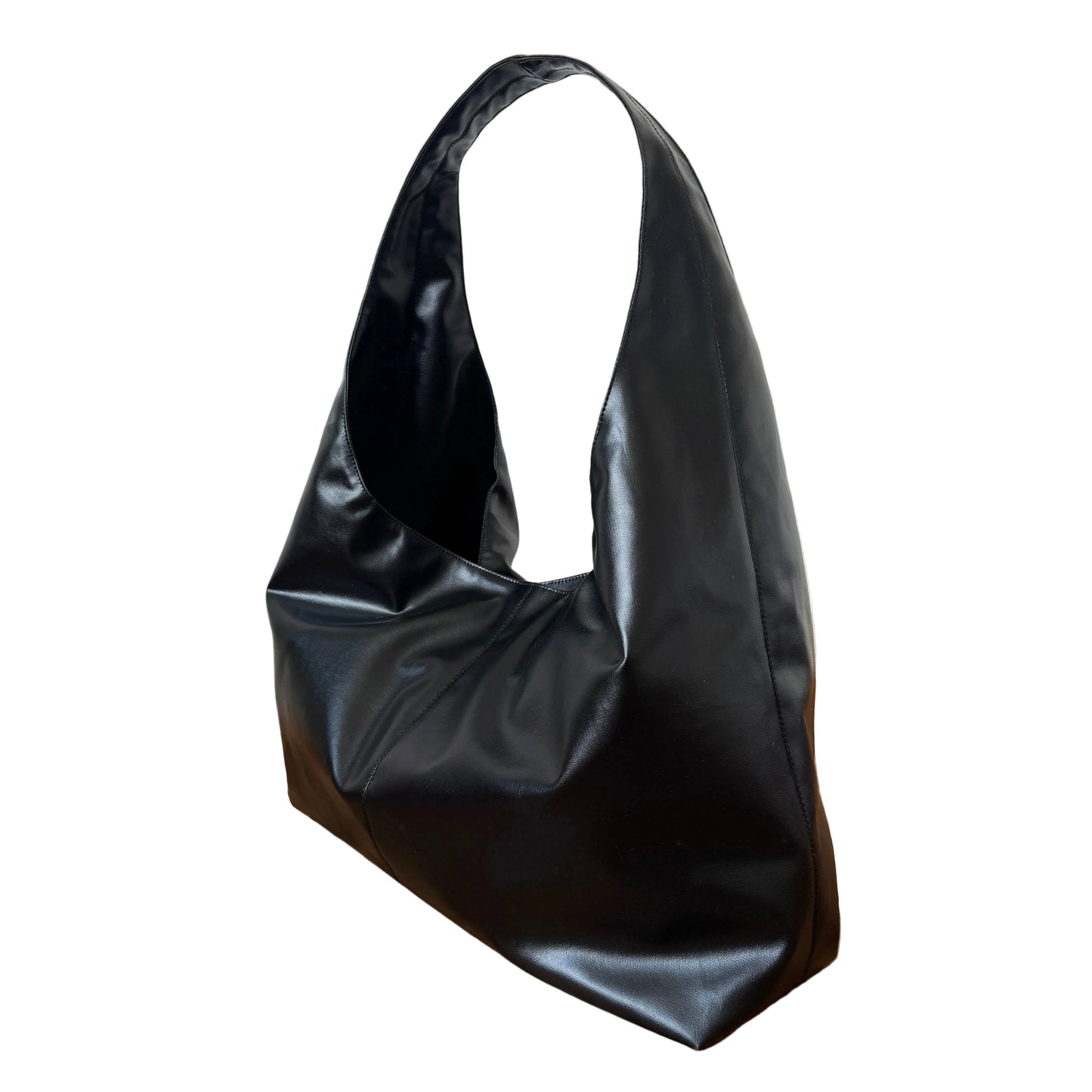 Hobo Bag – black Vegan Leather
