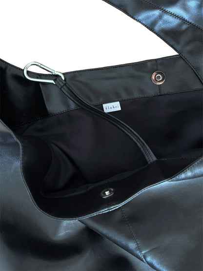 Hobo Bag – black Vegan Leather