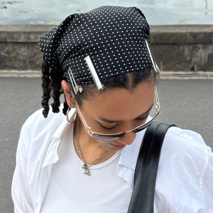 Bandana aus Viskose – Polka Dots
