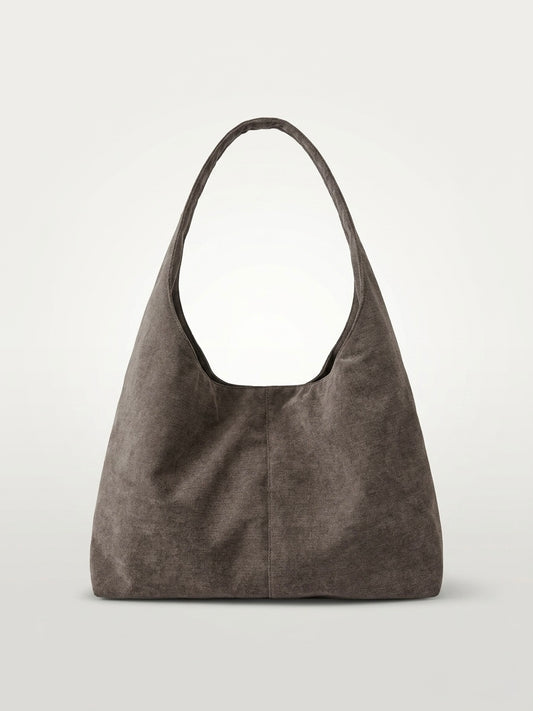 Hobo Bag – brown Velour