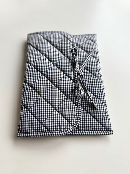 Laptoptasche Vichy Karo Schwarz-Weiß – Laptop & Tablet Hülle