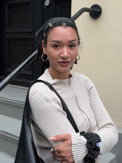 Bandana aus Viskose – Polka Dots